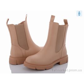 Фотография Ботинки женские стильные Весна/осень Y61-717 khaki (8 пар р.36-41) "Violeta" недорого оптом от прямого поставщика