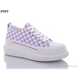 Фотография Кеды женские стильные Весна/осень F892-17 (8 пар р.36-41) "PTPT" недорого оптом от прямого поставщика