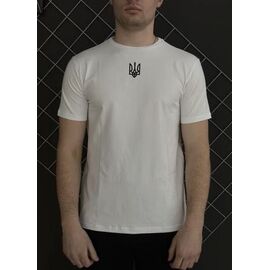 Футболка чоловіча 243 white р.M-3XL "Madoka" недорого оптом від прямого постачальника