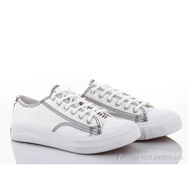 Кеди жіночі стильні Літо K608 белый (6 пар р.36-40) "Class Shoes" недорого оптом від прямого постачальника