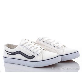 Фотография Кеды женские стильные Лето B808 белый (6 пар р.36-40) "Class Shoes" недорого оптом от прямого поставщика