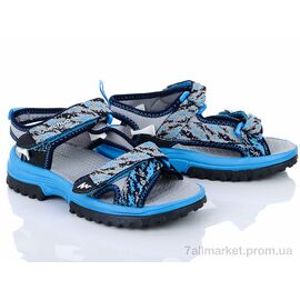 Сандалії дитячі літні Літо SN100JR голубой (6 пар р.30-37) "Class Shoes" недорого оптом від прямого постачальника