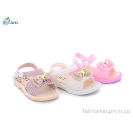 Фотография Босоножки детские летние Лето A3628-1 mix (24 пар р.26-30) "BBT" недорого оптом от прямого поставщика
