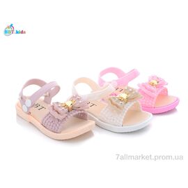 Фотография Босоножки детские летние Лето A3628 mix (24 пар р.31-35) "BBT" недорого оптом от прямого поставщика