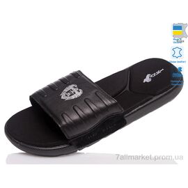Шльопанці чоловічі пляжні Літо Anry 213-24 черная кожа (10 пар р.40-45) "Prime-Opt" недорого оптом від прямого постачальника