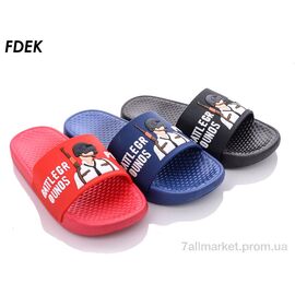 Фотография Шлепки детские летние Лето A5805 mix (24 пар р.30-35) "FDEK" недорого оптом от прямого поставщика