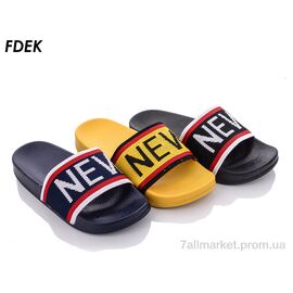 Фотография Шлепки детские летние Лето A5813 mix (24 пар р.30-35) "FDEK" недорого оптом от прямого поставщика