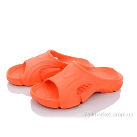 Фотография Шлепки женские облегченные Лето W401-7 orange (8 пар р.36-41) "Violeta" недорого оптом от прямого поставщика