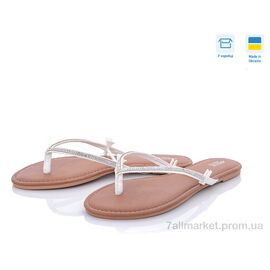 Шльопанці жіночі полегшені Літо MV135 белый (4 пар р.36-39) "A.Dama" недорого оптом від прямого постачальника