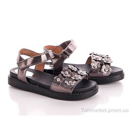 Фотография Босоножки детские летние Лето 6167-3 (8 пар р.30-37) "С.Луч" недорого оптом от прямого поставщика