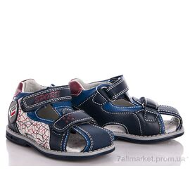 Фотография Сандалии детские летние Лето 10128-1 (12 пар р.21-26) "С.Луч" недорого оптом от прямого поставщика