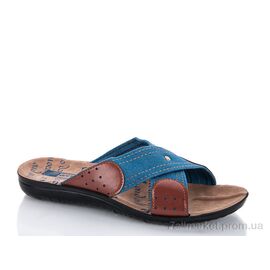 Шльопанці чоловічі пляжні Літо 3800-1 (6 пар р.40-44) "Selena" недорого оптом від прямого постачальника