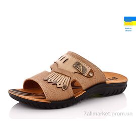 Фотография Шлепки детские летние Лето ТДМ01904-03-3 бежевый (5 пар р.30-34) "Selena" недорого оптом от прямого поставщика