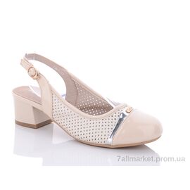 Туфлі жіночі стильні Літо CM7 (8 пар р.36-41) "Hongquan" недорого оптом від прямого постачальника