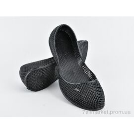 Балетки жіночі зручні Літо T120 black (12 пар р.36-40) "Violeta" недорого оптом від прямого постачальника