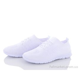 Фотография Кроссовки женские модные Лето 20-650 all white (8 пар р.36-41) "Violeta" недорого оптом от прямого поставщика