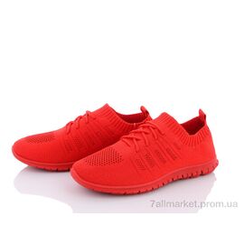 Кросівки жіночі модні Літо 20-650 all red (8 пар р.36-41) "Violeta" недорого оптом від прямого постачальника
