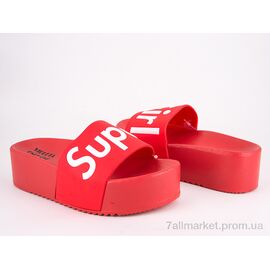 Шльопанці жіночі полегшені Літо 8-306 red (8 пар р.36-41) "Violeta" недорого оптом від прямого постачальника