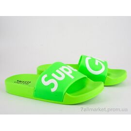 Шльопанці жіночі полегшені Літо 8-305 green (8 пар р.36-41) "Violeta" недорого оптом від прямого постачальника
