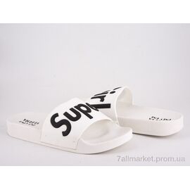 Шльопанці жіночі полегшені Літо 8-305 white (8 пар р.36-41) "Violeta" недорого оптом від прямого постачальника