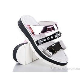 Шльопанці дитячі літні Літо A352-M2305 (6 пар р.33-38) "Эльффей" недорого оптом від прямого постачальника