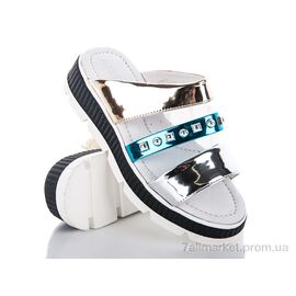 Шльопанці дитячі літні Літо A352-M2305-1 (6 пар р.33-38) "Эльффей" недорого оптом від прямого постачальника