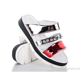 Шльопанці дитячі літні Літо A352-M2305-2 (6 пар р.33-38) "Эльффей" недорого оптом від прямого постачальника