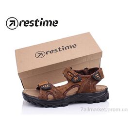 Сандалії дитячі літні Літо NWL19117 l.brown (8 пар р.36-41) "Restime" недорого оптом від прямого постачальника