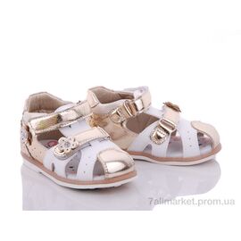 Фотография Босоножки детские летние Лето QL102C-13 (8 пар р.20-25) "Эльффей" недорого оптом от прямого поставщика