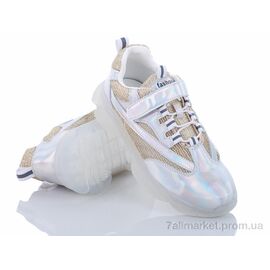 Кросівки дитячі модні Літо A9307 золотой (8 пар р.32-37) "Эльффей" недорого оптом від прямого постачальника