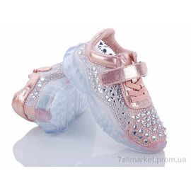 Кросівки дитячі модні Літо B9306 розовый (6 пар р.26-31) "Эльффей" недорого оптом від прямого постачальника