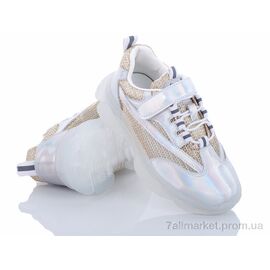 Фотография Кроссовки детские модные Лето B9307 золотой (8 пар р.26-31) "Эльффей" недорого оптом от прямого поставщика