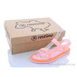 Босоніжки жіночі літні Літо TWL20911 orange (24 пар р.36-41) "Restime" недорого оптом від прямого постачальника