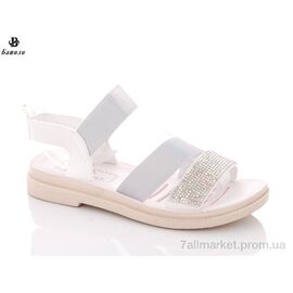 Фотография Босоножки детские летние Лето OK18-54 (8 пар р.31-37) "Башили" недорого оптом от прямого поставщика