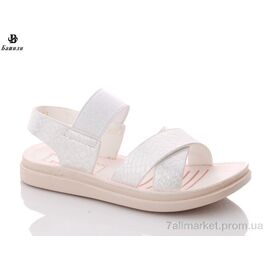 Фотография Босоножки детские летние Лето OK21-13 (8 пар р.26-31) "Башили" недорого оптом от прямого поставщика