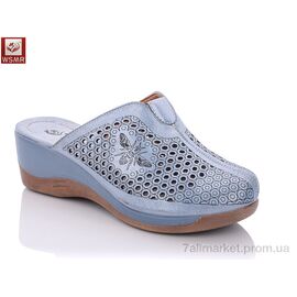 Фотография Сабо для женщин летние Лето T003-9 (8 пар р.36-41) "WSMR" недорого оптом от прямого поставщика