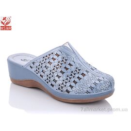 Фотография Сабо для женщин летние Лето T011-9 (8 пар р.36-41) "WSMR" недорого оптом от прямого поставщика