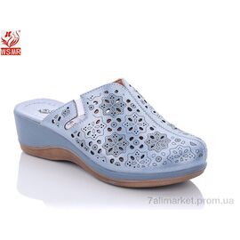 Фотография Сабо для женщин летние Лето T012-9 (8 пар р.36-41) "WSMR" недорого оптом от прямого поставщика