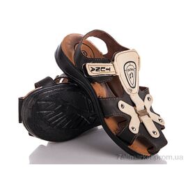 Фотография Босоножки детские летние Лето Тима-1 бежевый (6 пар р.30-35) "Makers Shoes" недорого оптом от прямого поставщика