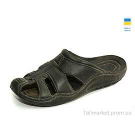 Шльопанці чоловічі пляжні Літо 27 (6 пар р.41-45) "Крок" недорого оптом від прямого постачальника