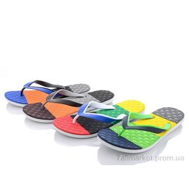 Фотография Шлепки мужские пляжные Лето M801 mix (24 пар р.40-45) "Sydney" недорого оптом от прямого поставщика