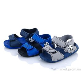 Фотография Сандалии детские летние Лето C10686B2 mix (30 пар р.18-23) "Sidney" недорого оптом от прямого поставщика