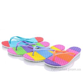 Шльопанці жіночі полегшені Літо BL05-1 mix (24 пар р.37-41) "Sydney" недорого оптом від прямого постачальника