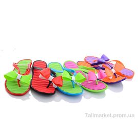Шльопанці жіночі полегшені Літо S-800 mix (30 пар р.37-41) "Sydney" недорого оптом від прямого постачальника