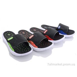 Фотография Шлепки мужские пляжные Лето 758-3 mix (24 пар р.40-45) "Sydney" недорого оптом от прямого поставщика