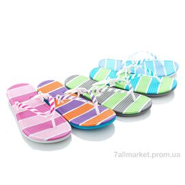 Фотография Шлепки детские летние Лето LP8022G mix (30 пар р.30-35) "Sydney" недорого оптом от прямого поставщика