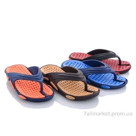 Фотография Шлепки детские летние Лето 422B mix (30 пар р.30-35) "Sydney" недорого оптом от прямого поставщика