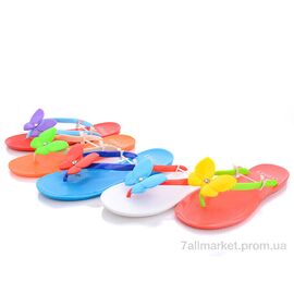 Фотография Шлепки женские облегченные Лето 600-3 mix (24 пар р.37-41) "Sydney" недорого оптом от прямого поставщика