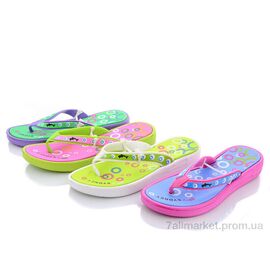 Шльопанці жіночі полегшені Літо 653A mix (24 пар р.37-41) "Sydney" недорого оптом від прямого постачальника