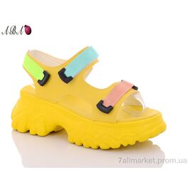 Босоніжки жіночі літні Літо ABA77-4-5 (8 пар р.36-41) "Aba" недорого оптом від прямого постачальника